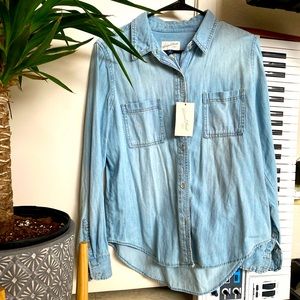 Denim button up shirt / jacket